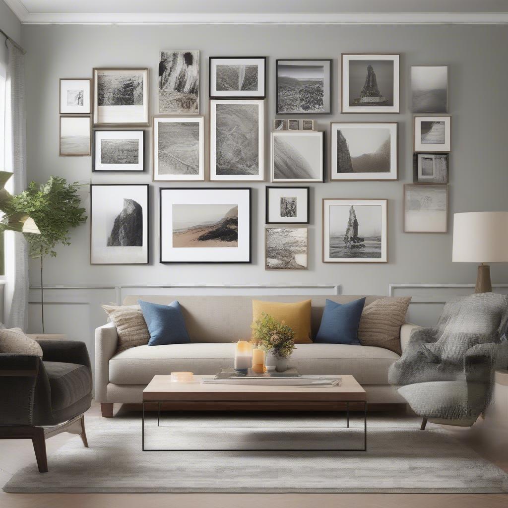 Creating a Gallery Wall with Canvas Prints