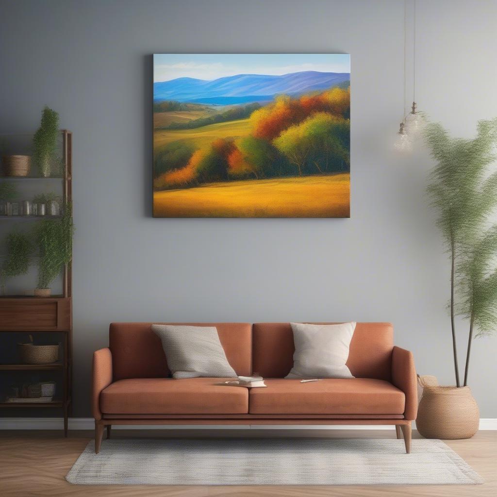 Canvas print sale: Brighten up your living room with discounted artwork