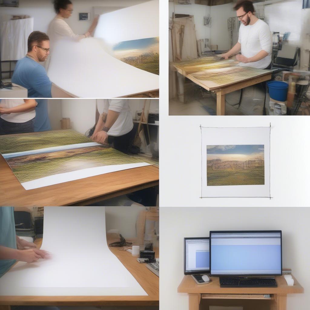 Canvas Printing Process: From Digital Image to Finished Artwork