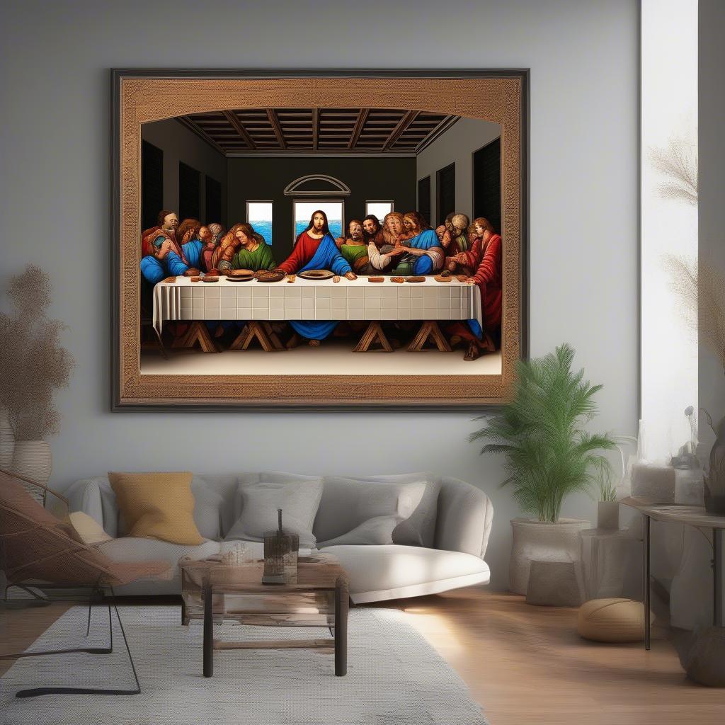 The Last Supper Canvas Religious Art