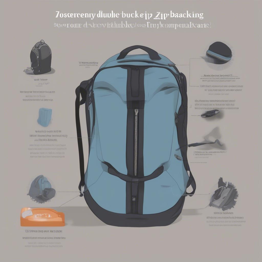 Tips for Caring for Your Double-Zip Backpack 