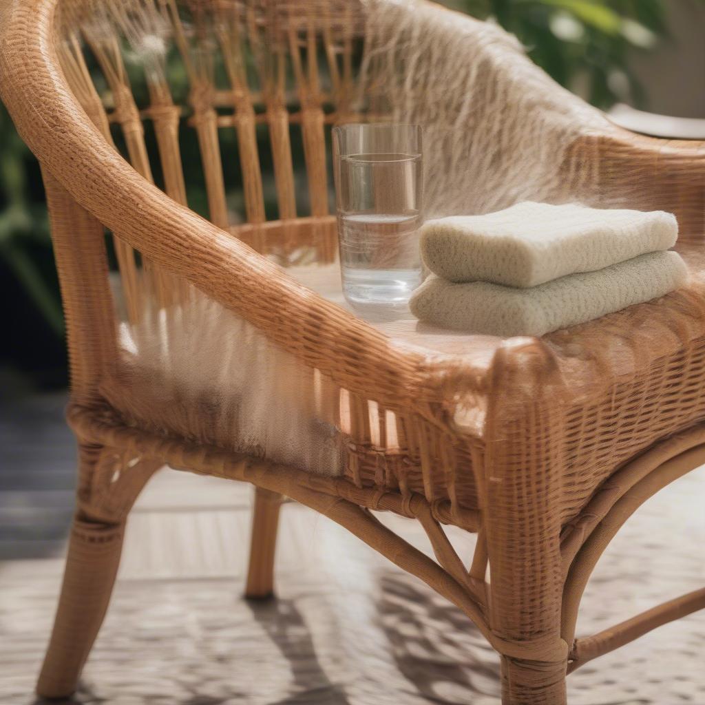 Tips for caring for wicker and rattan furniture