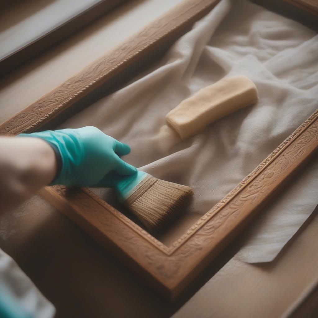 Cleaning and Maintaining Wooden Picture Frames