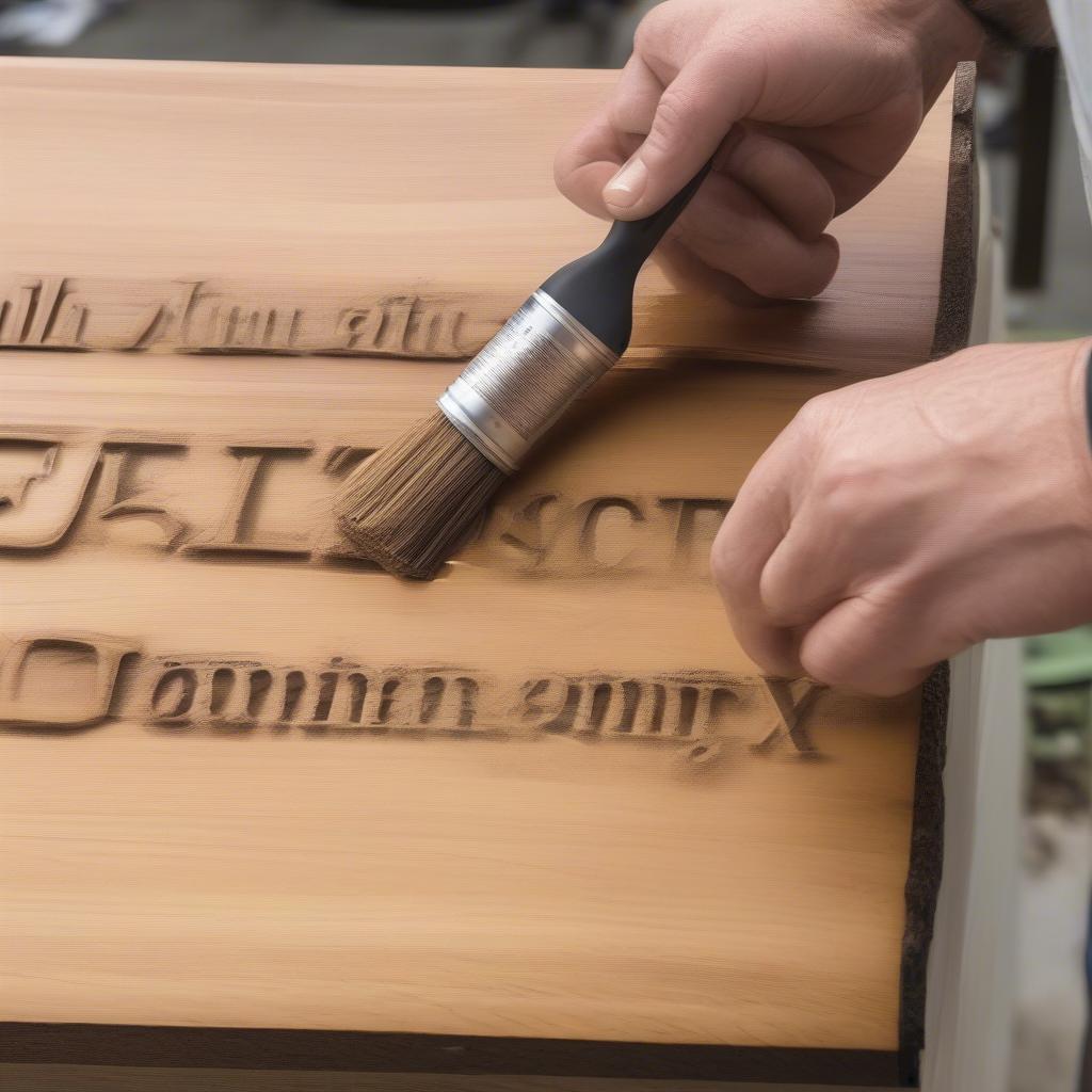 Caring for Your Custom Wooden Name Sign