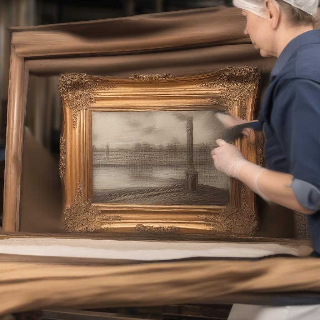 Caring for Large Wood Picture Frames