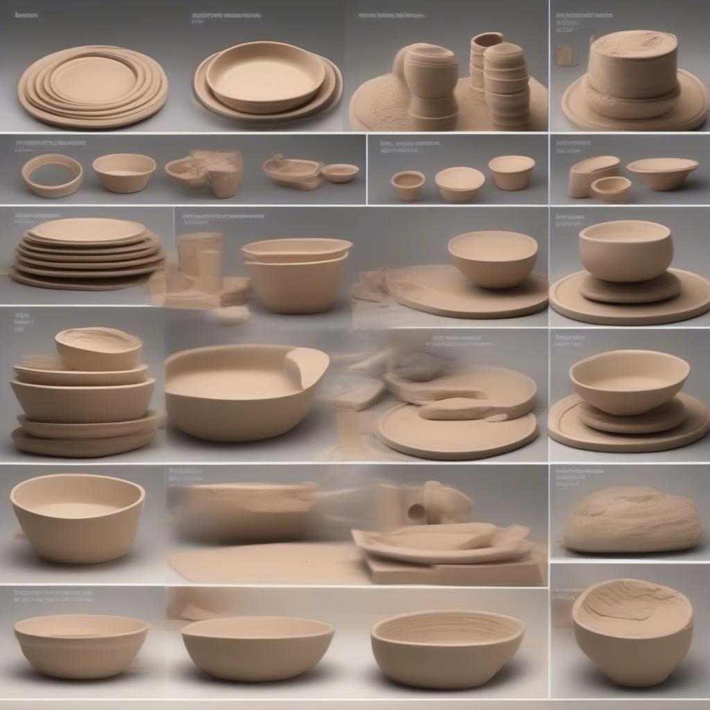 The Manufacturing Process of a Ceramic Plate