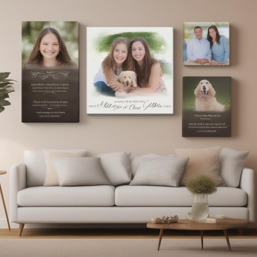 Personalized Cheap Custom Canvas Gifts for Special Occasions