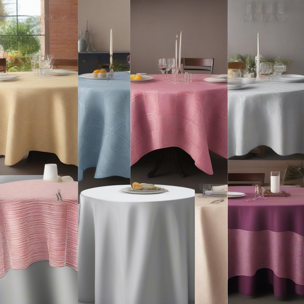 Affordable Round Tablecloths Online