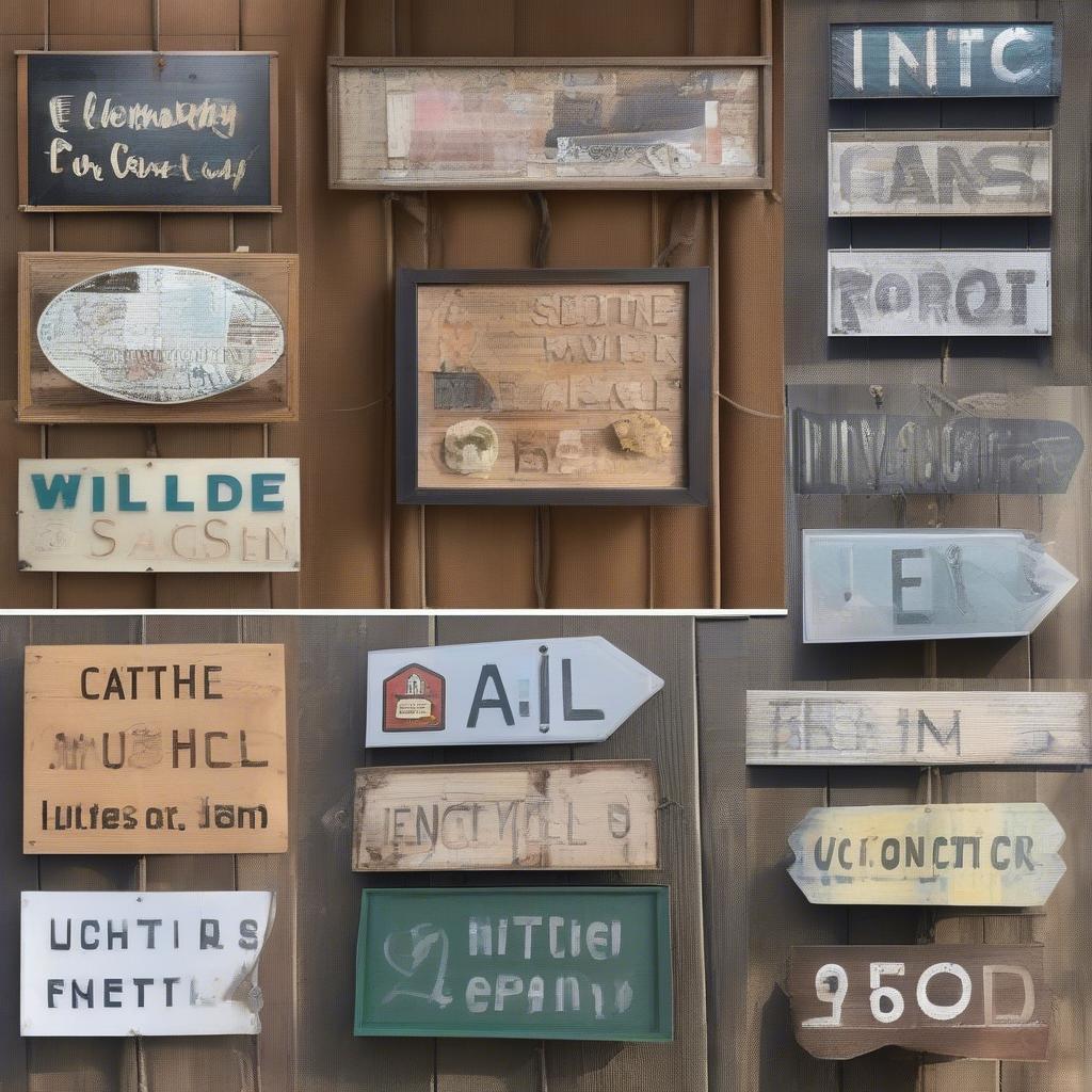 Choosing the Perfect Little Sign