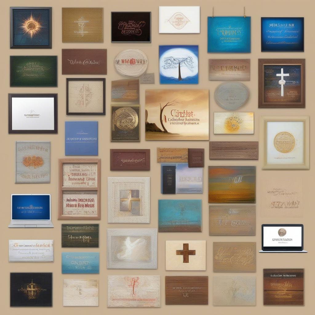 Online Retailers of Christian Canvas Wall Hangings