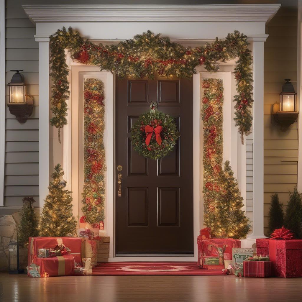 Christmas Bell Door Decorations