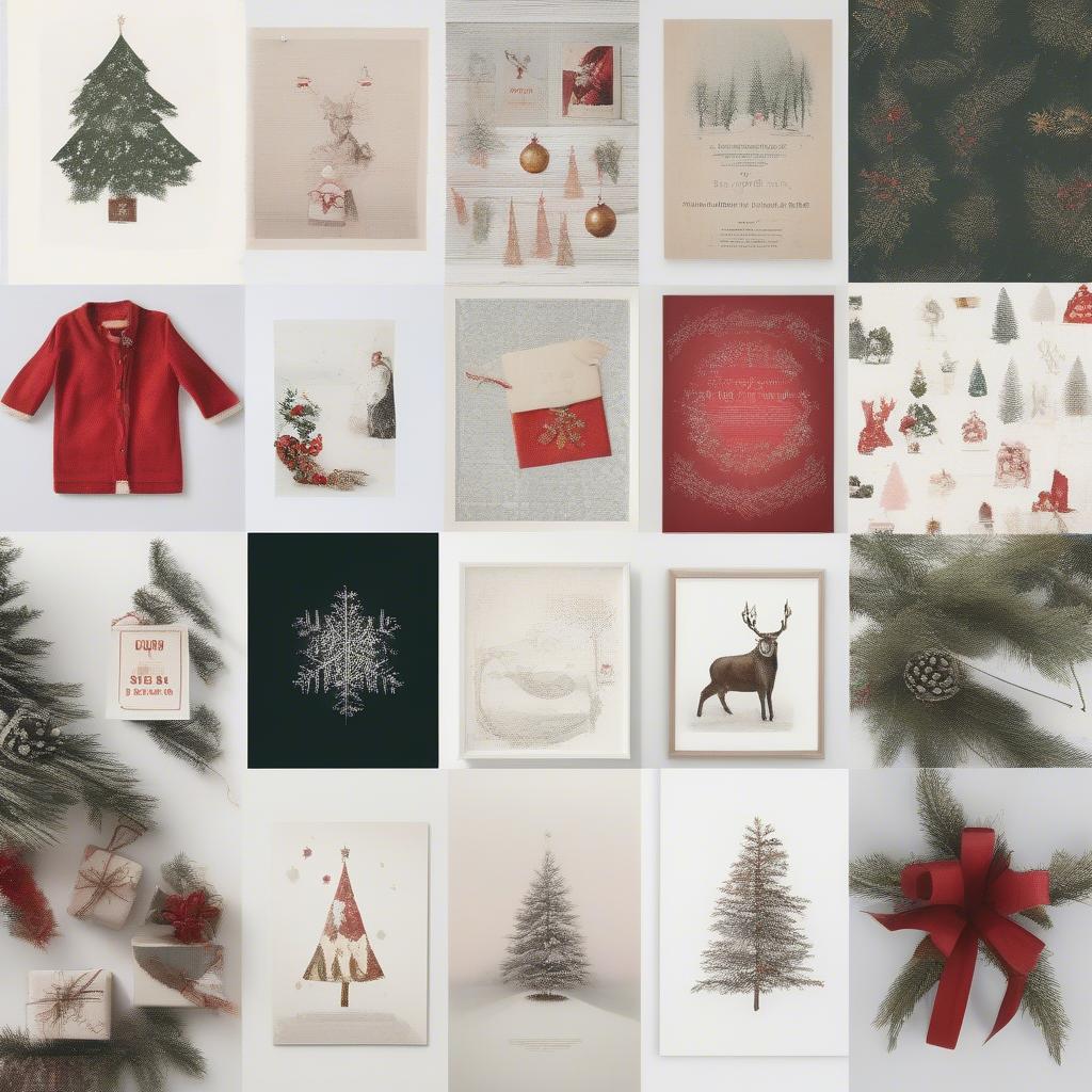 Different Styles of Christmas Prints