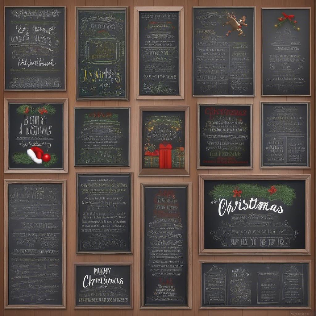 Christmas Quotes Chalkboard Ideas