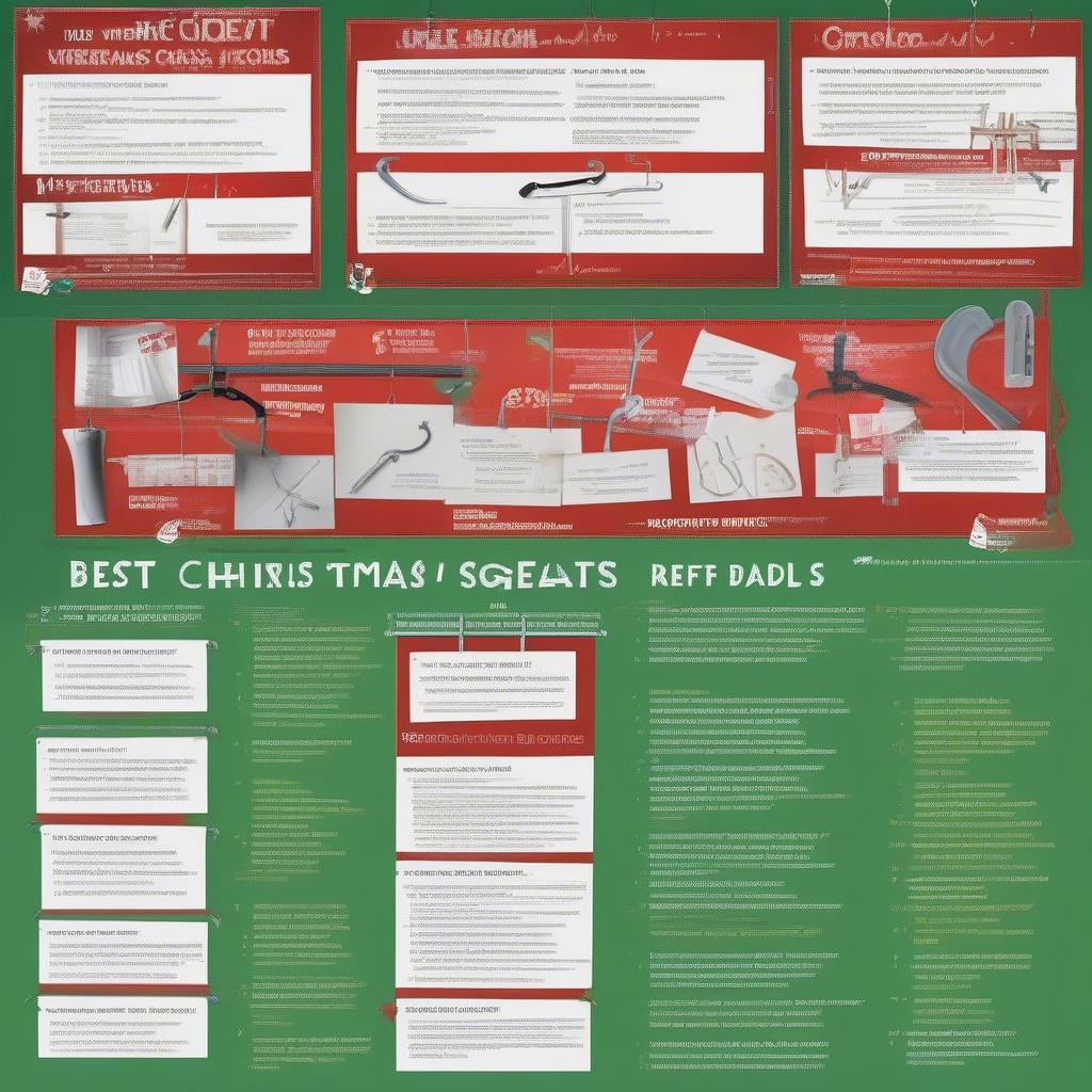 Christmas Sign Hanging Methods