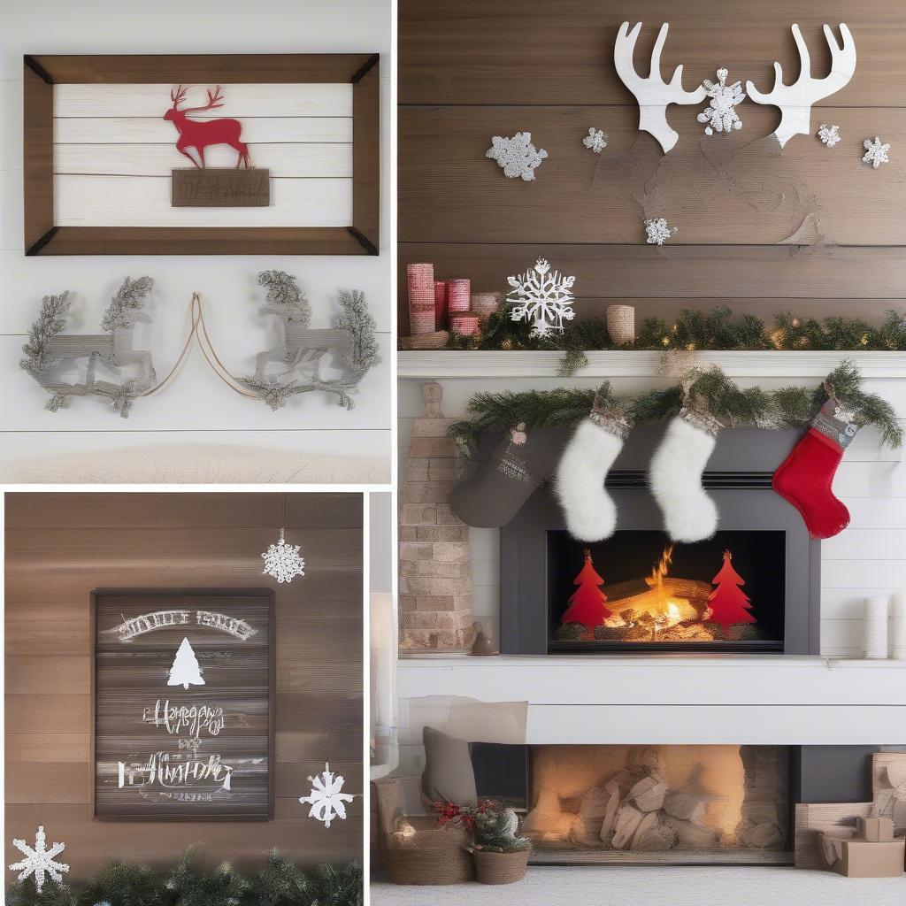 Variety of Christmas Sign Styles for Different Home Decor