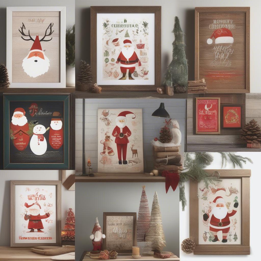 Christmas Wall Prints: A Variety of Styles and Designs