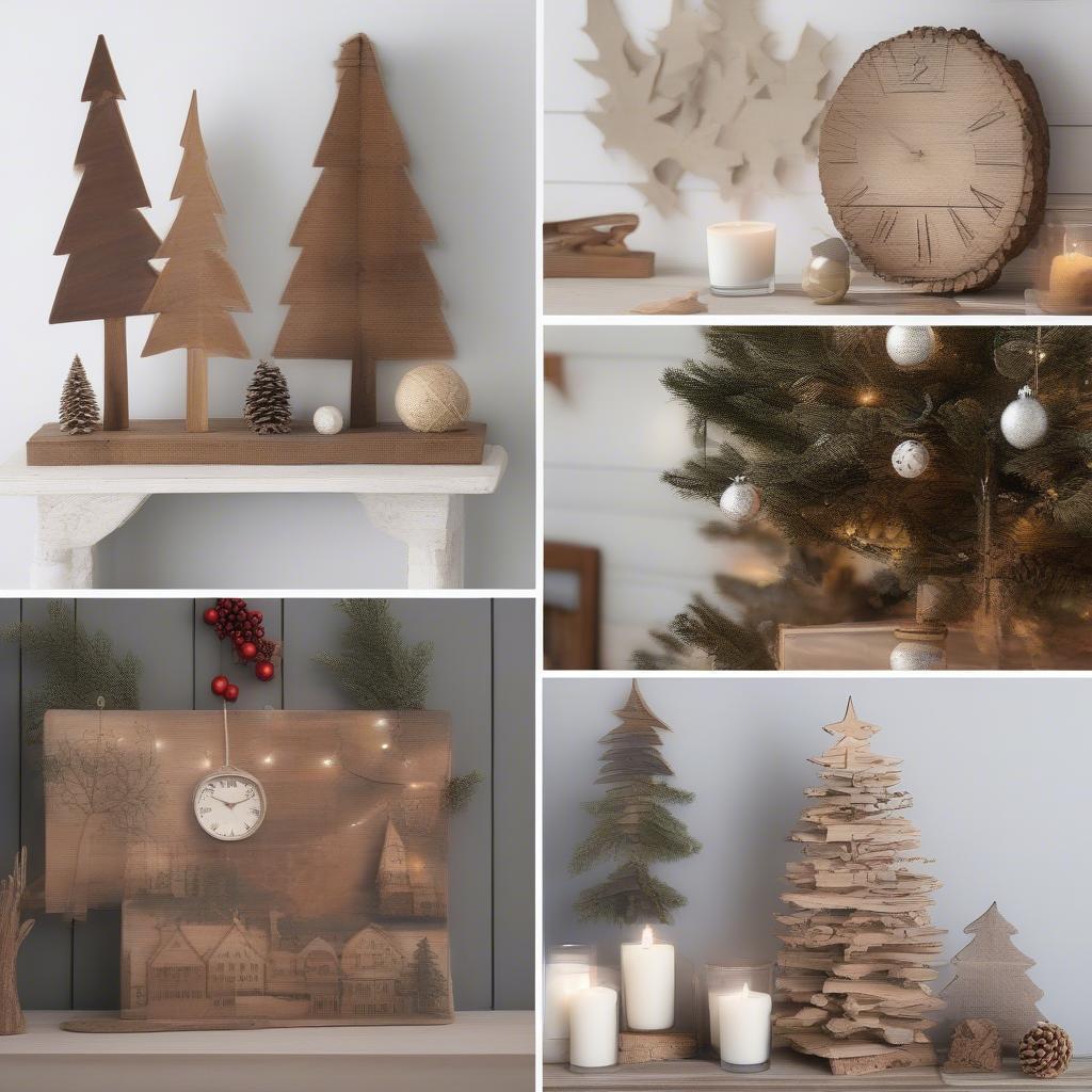 Christmas Wood Art Decor Ideas