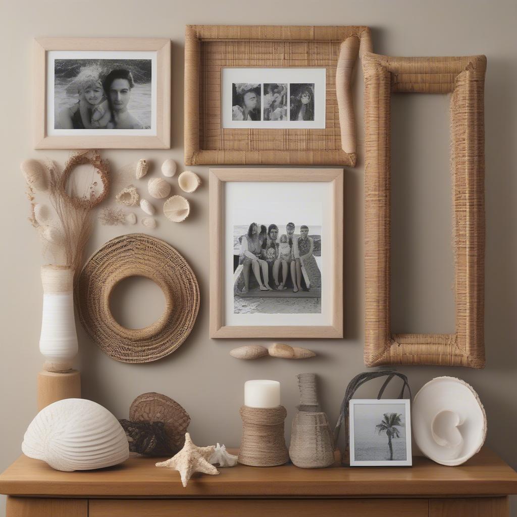 Variety of Circle Collage Frames