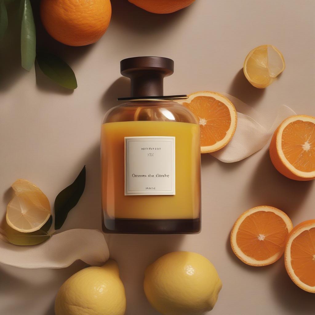 Citrus Bomb Fragrances: Perfume and Candle