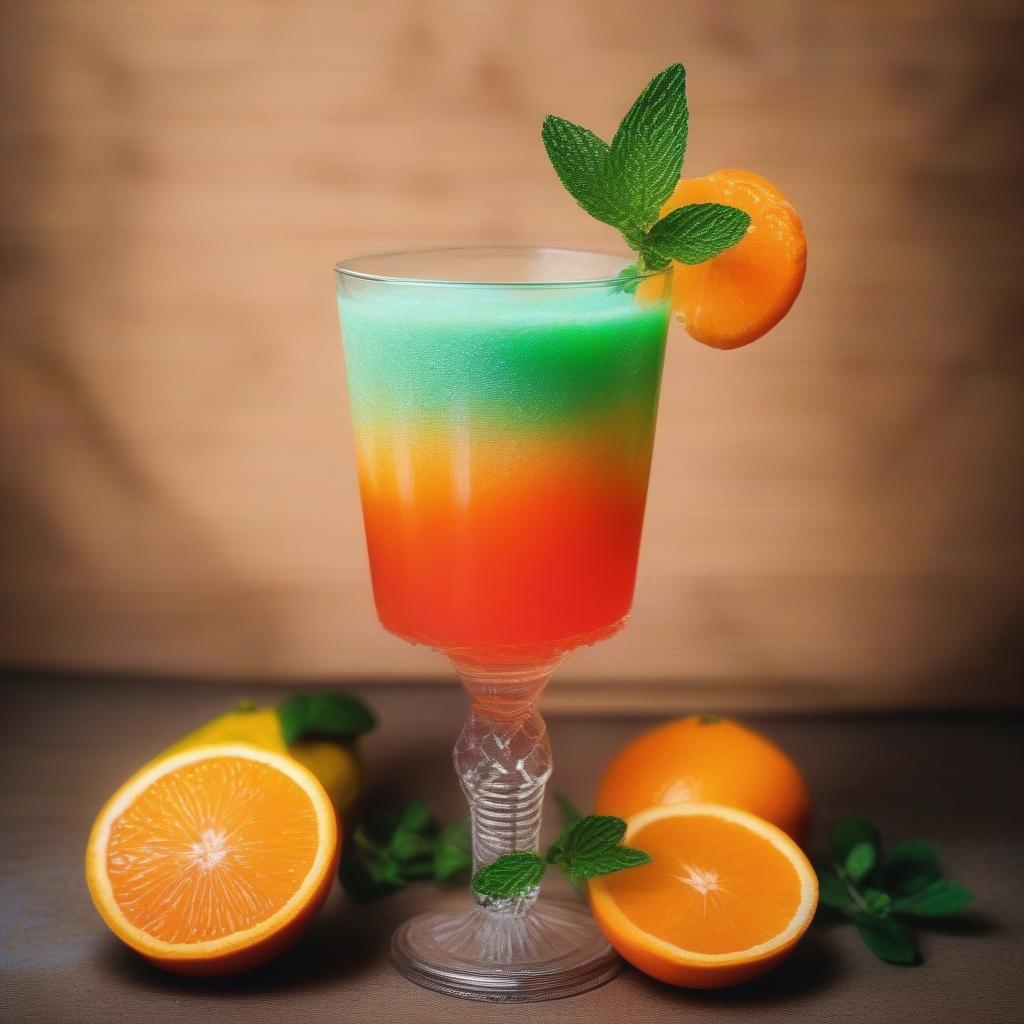 Citrus Sugar Rimmed Cocktail