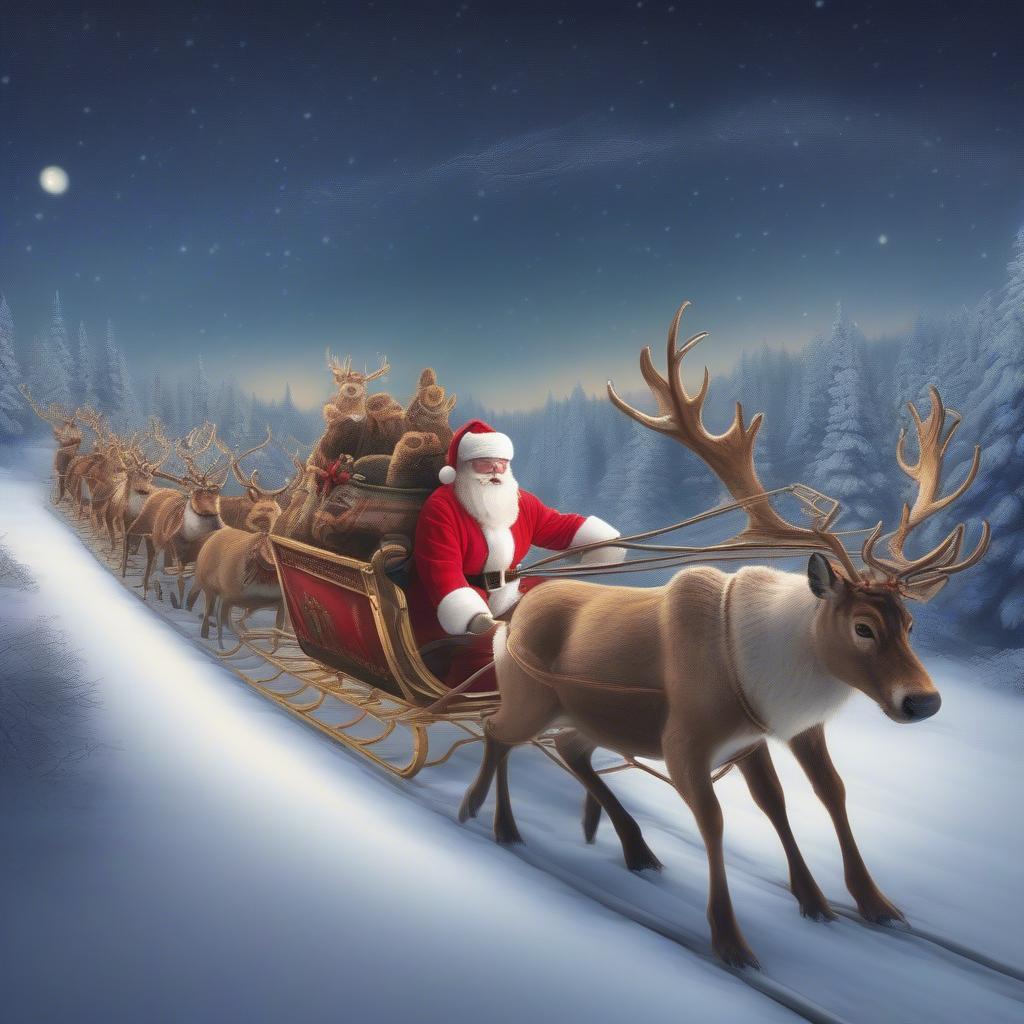 Classic Reindeer Names: Dasher, Dancer, Prancer, Vixen, Comet, Cupid, Donner, and Blitzen