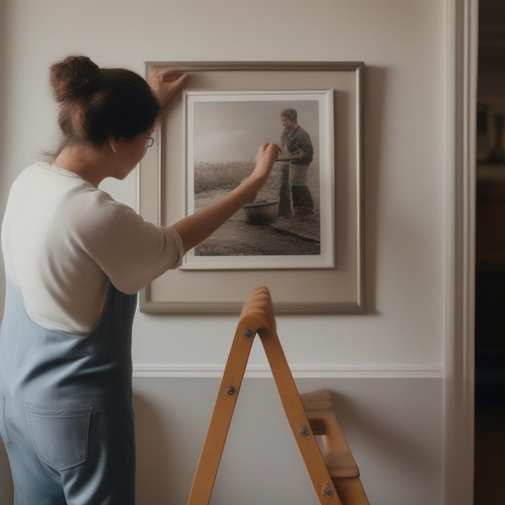 Cleaning a Framed Photograph