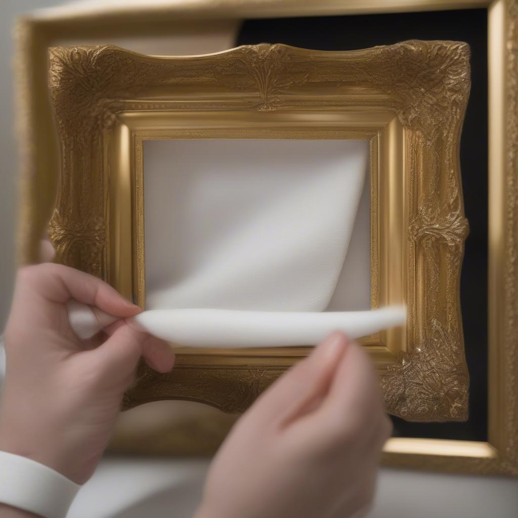 Cleaning and Maintaining Gold Picture Frames