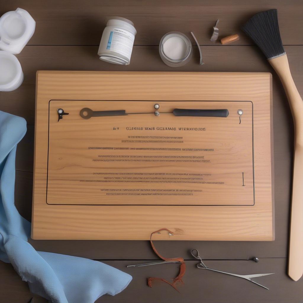 Cleaning and Preserving Wooden Signs