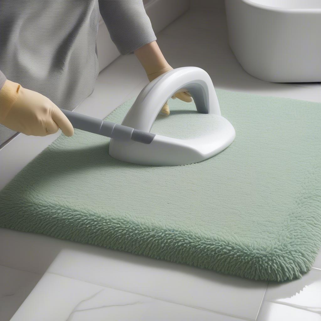 Maintaining Your Custom Bath Mat