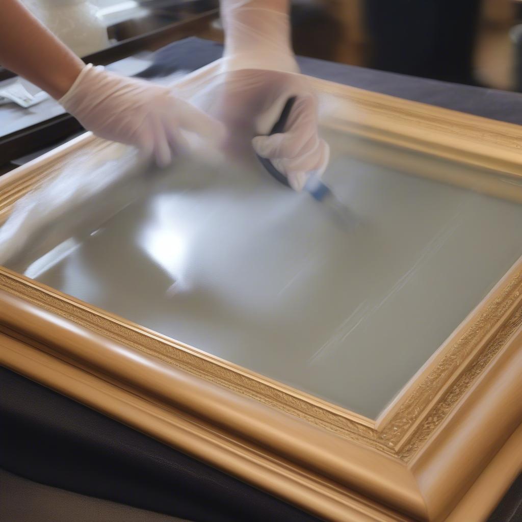 Cleaning Extra Large Picture Frames