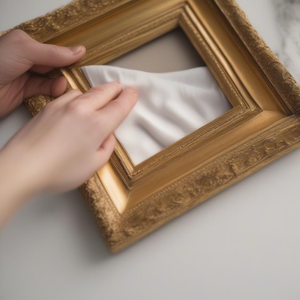 Cleaning Gold Picture Frames