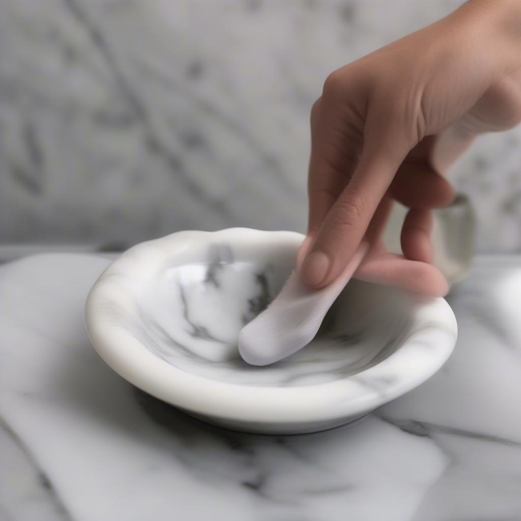 Cleaning a Marble Spoon Rest