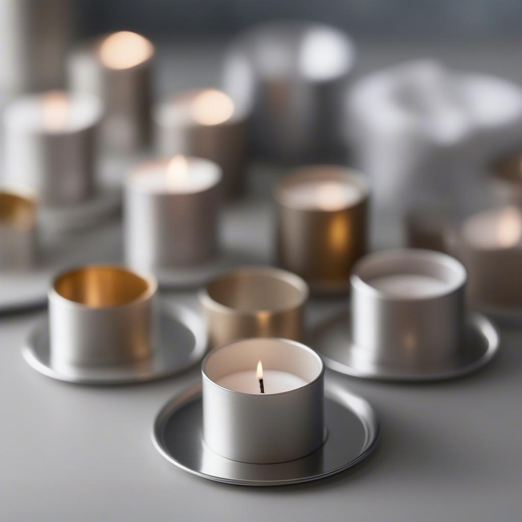 Cleaning Metallic Votive Holders