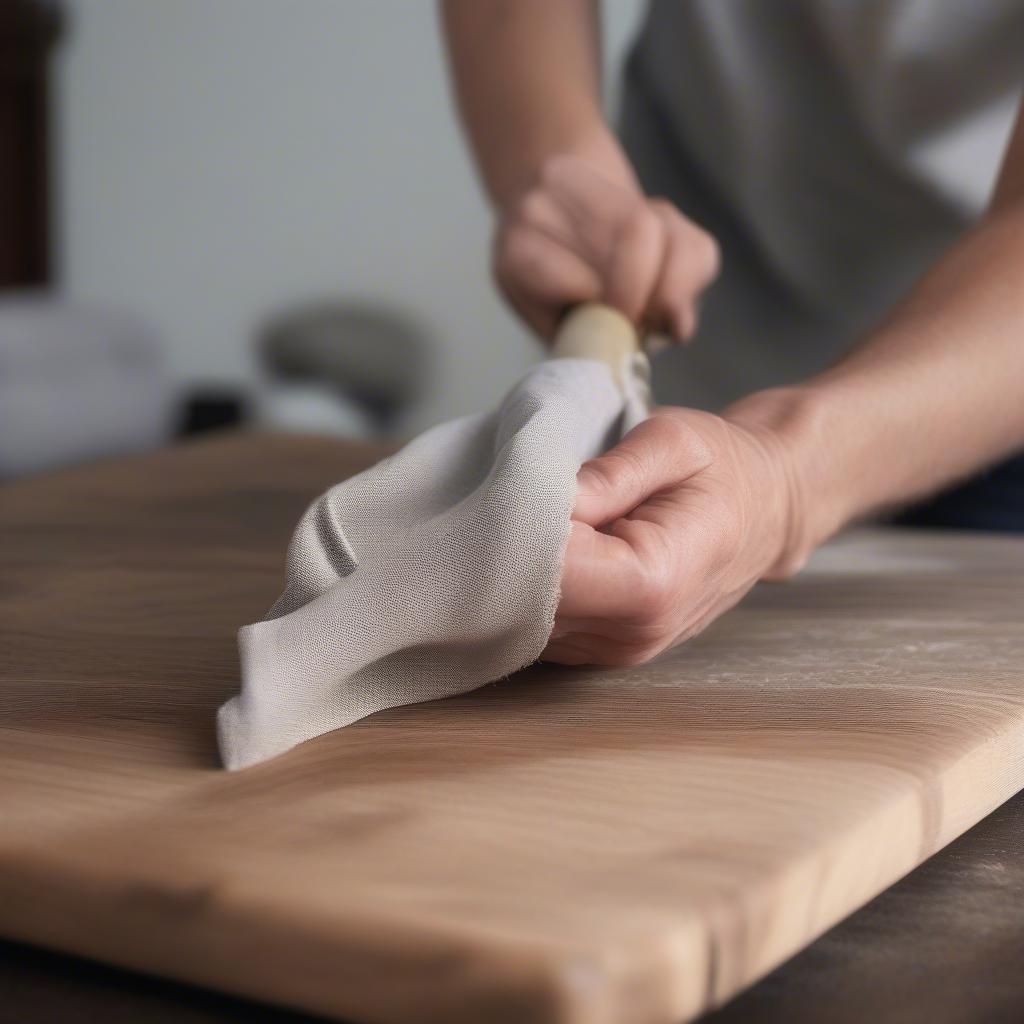 Cleaning Rustic Wood Boards