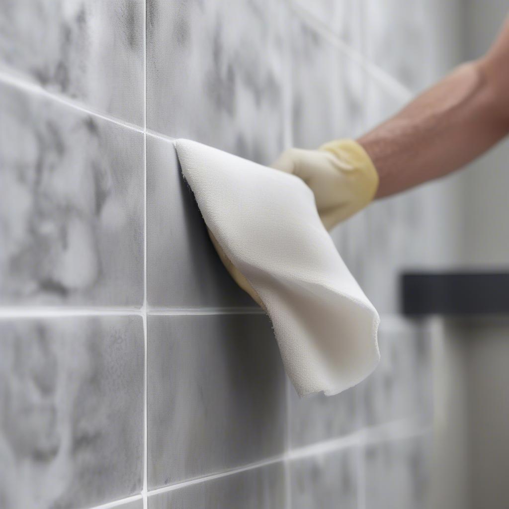 Cleaning Wall Before Hanging Mixtiles