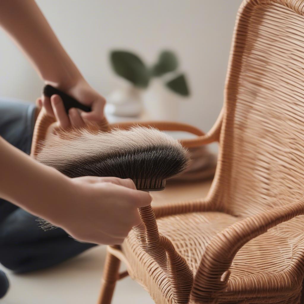 Cleaning Wicker Furniture