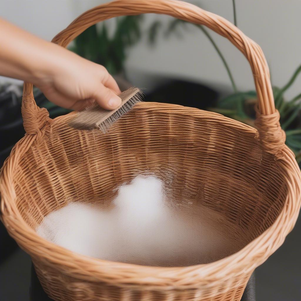 Cleaning Wicker and Rattan Baskets for Longevity