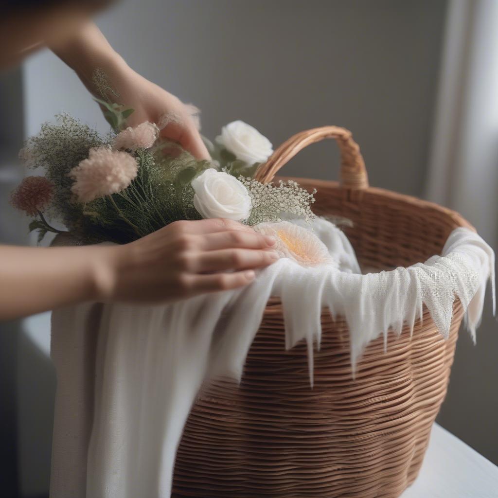 Cleaning Wicker and Rattan Baskets for Freshness