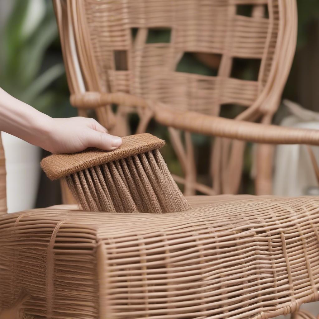 Cleaning Wicker and Rattan Furniture