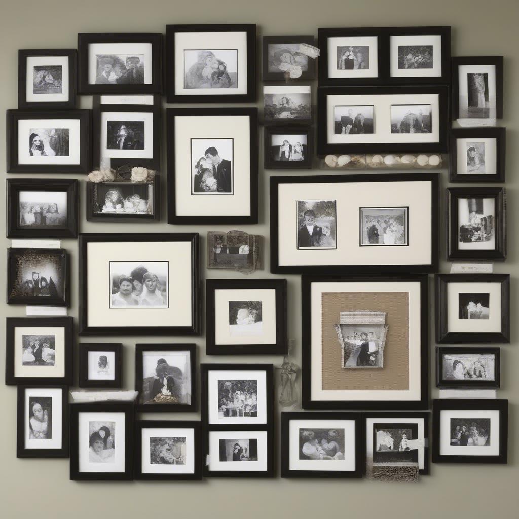 Creative Collage Frame Arrangement Ideas