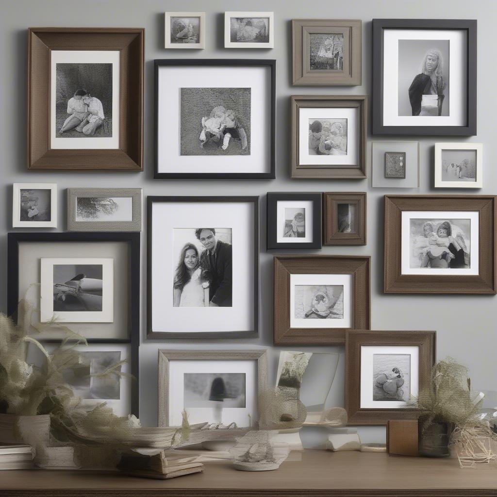 Collage Frame Sizes and Shapes