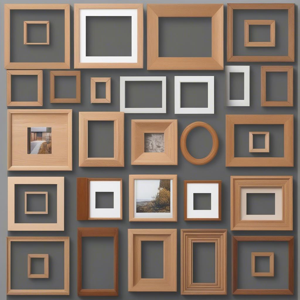 Comparing Different 16 x 16 Wood Frames