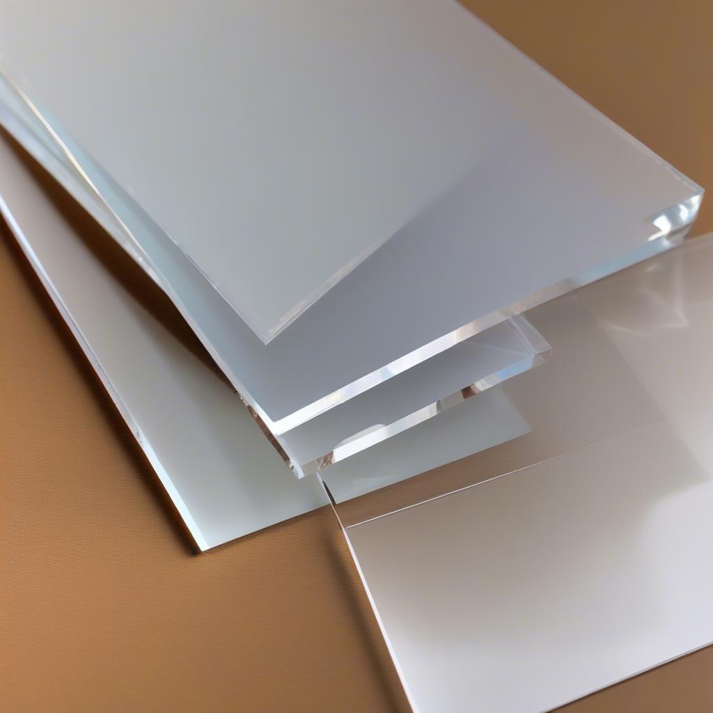 Comparing Acrylic Sheet Thickness