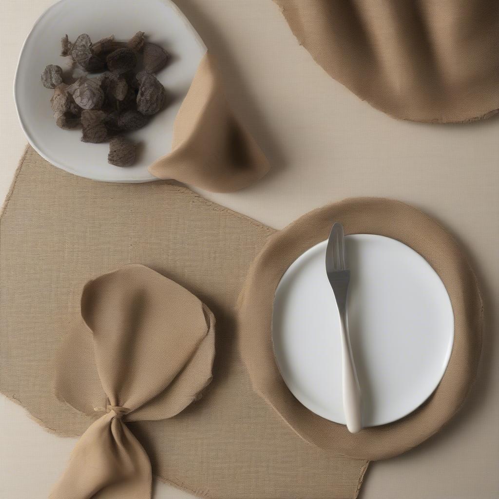 Comparing Different Placemat Materials: Canvas, Burlap, and Linen