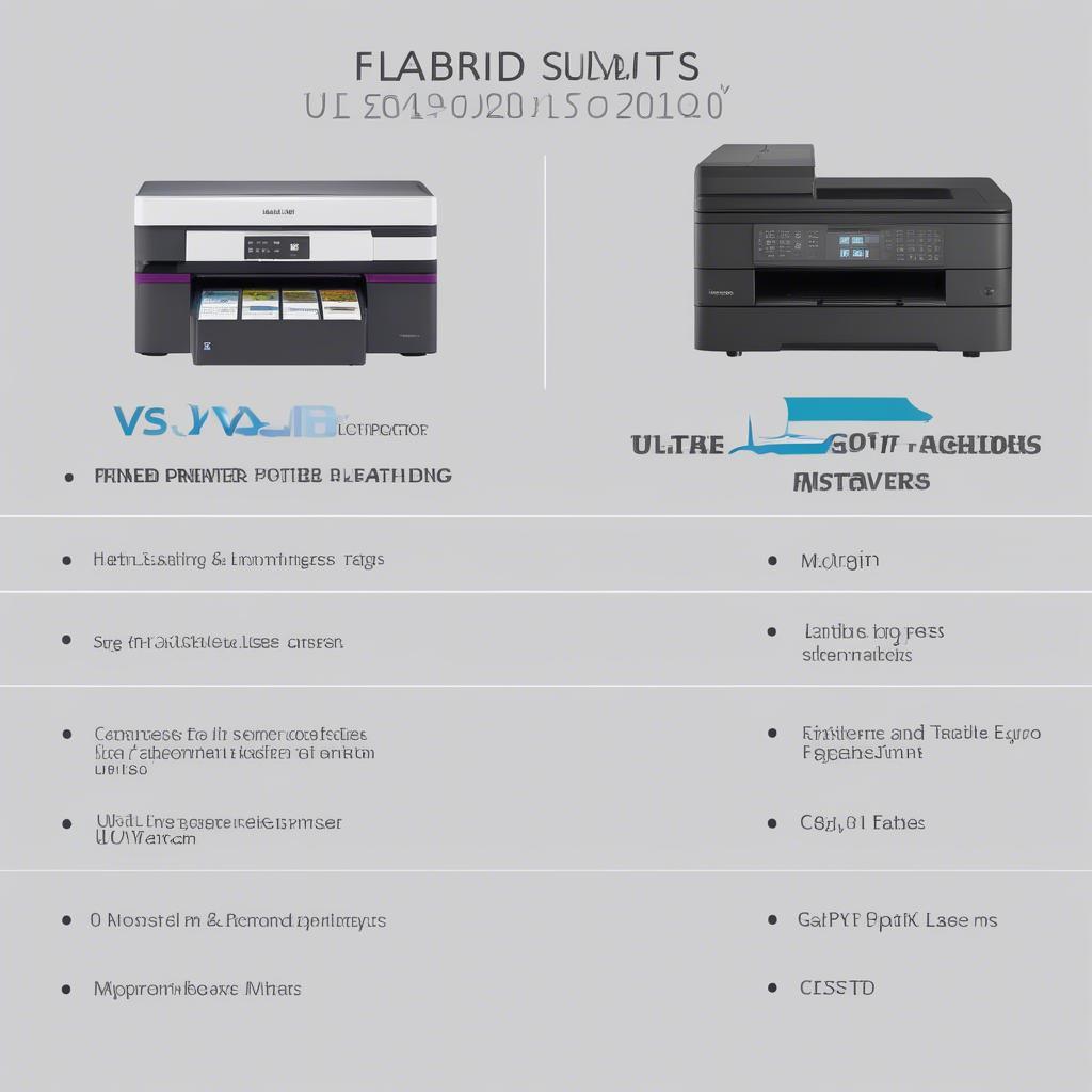 Comparison of Different Wood Sign Printer Types