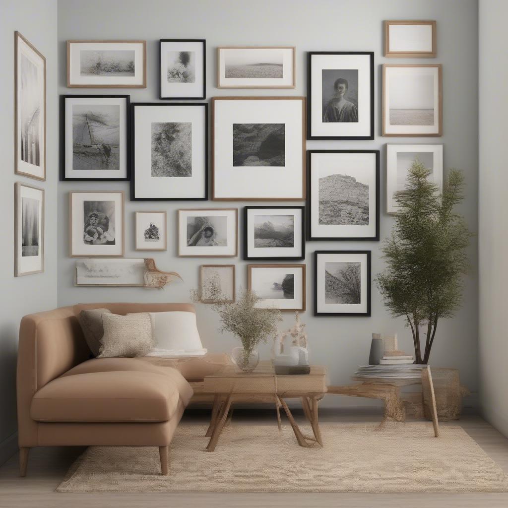 Creating a Stunning Gallery Wall with Printed Framed Photos