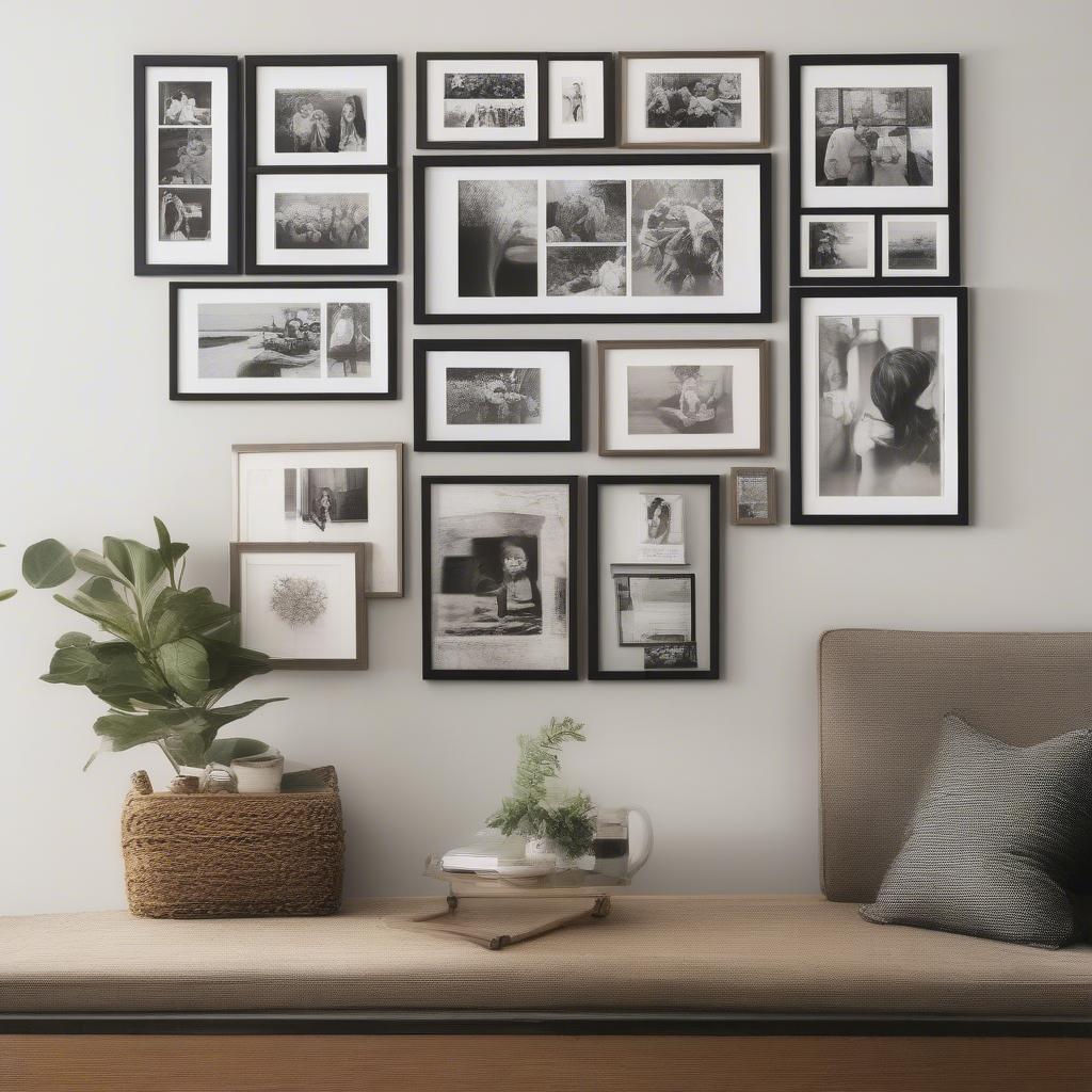 Creating a Wall Art Gallery with Framed Prints