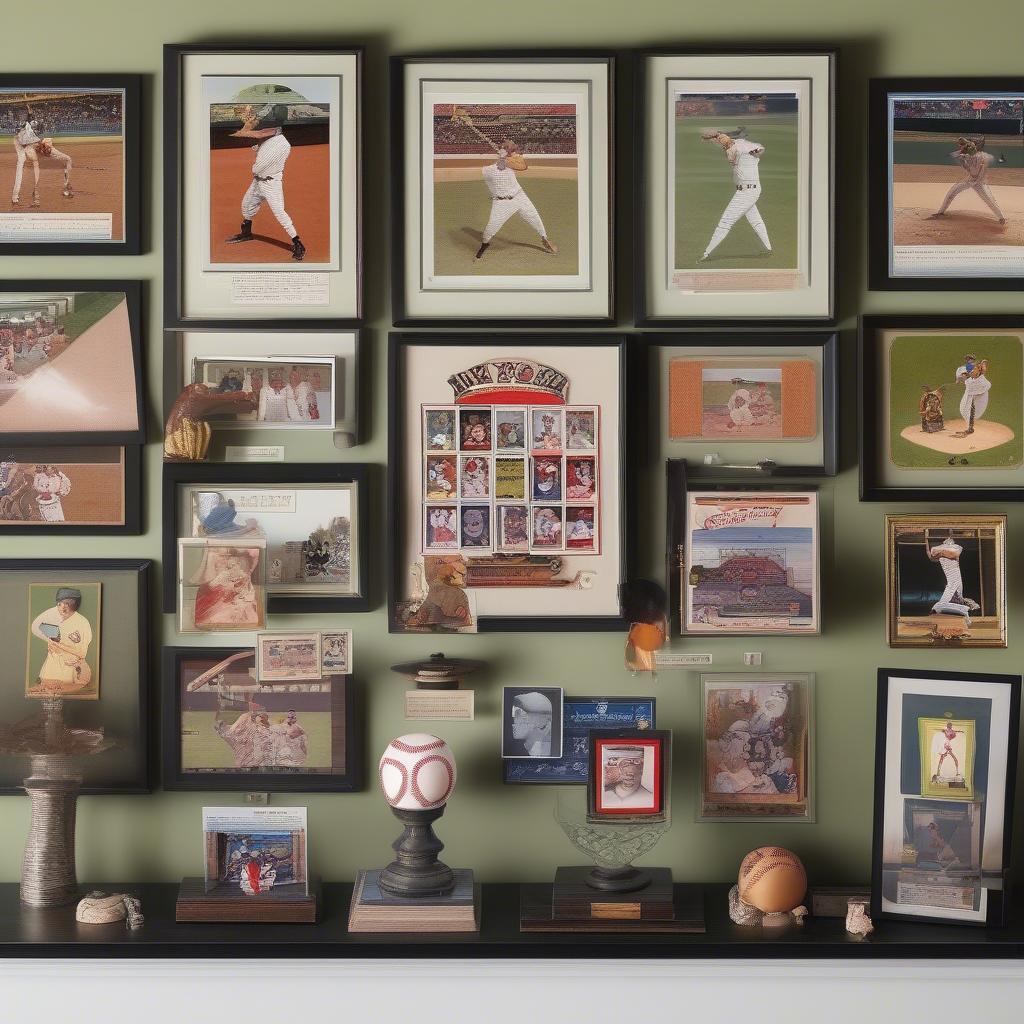 Creative Baseball Card Display Ideas