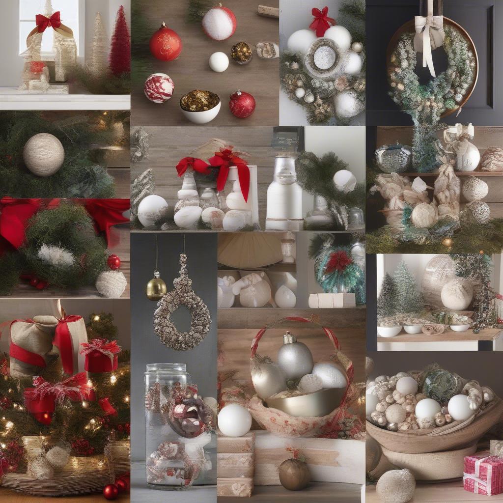 Creative Ideas for Displaying Bulk Ornaments