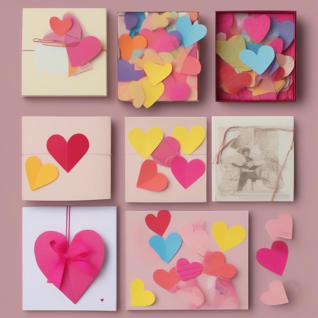 Creative Sticky Note Heart Projects